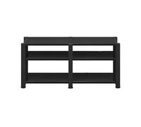 Leaceuv Mobile Hifi,Mensola Rack,2/3/4-Level Mobile Giradischi,Mobili per hi fi,Audio Rack Armadio AV,per TV,Stampante,Xbox One,Sky box,Amplificatore,Turno(Black,3 Tier)