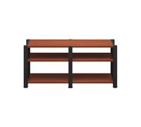Leaceuv Mobile Hifi,Mensola Rack,2/3/4-Level Mobile Giradischi,Mobili per hi fi,Audio Rack Armadio AV,per TV,Stampante,Xbox One,Sky box,Amplificatore,Turno(Teak,3 Tier)