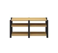 Leaceuv Mobile Hifi,Mensola Rack,2/3/4-Level Mobile Giradischi,Mobili per hi fi,Audio Rack Armadio AV,per TV,Stampante,Xbox One,Sky box,Amplificatore,Turno(Wood,3 Tier)