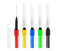 Lead di test multimetro - set di sonda da 4 mm durevoli, pin di misurazione anti -rust | Tester elettrici resistenti ad alta temperatura, strumenti diagnostici a circuito precisi, sonde di test di gra
