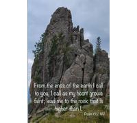 Lead Me to the Rock - Bible Journal: Writing Notebook, Get Closer to God Through Reflection, Gift Idea for under $10