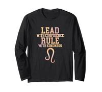 Lead with Confidence Rule with Kindness Maglia a Manica