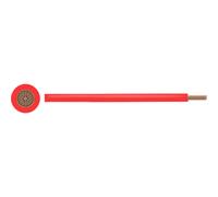Leader a preferenze PVC 0,5 mm2 Rosso di rame nudo per metro