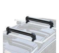 Leader Accessories Rack per sci, snowboard, 2 pezzi, universali, per sci, rack carrier, snowboard, top holder, Lockable Fit Most Vehicles Equipped Cross Bars - Deluxe