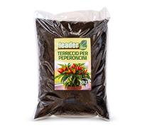 Leader Bio Terriccio Peperoncini 10 LT per Vaso e Terra