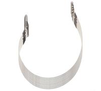 Leader da pesca in fluorocarbonio, 9,1 kg, 36,3 kg, con chiusura a scatto, confezione da 12 per un migliore successo di pesca in acqua salata e d'acqua dolce (30,5 - 15,9 kg)