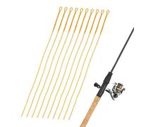 Leader della mosca, Leader della pesca a mosca, Lenze da pesca a versatili da 10 pezzi robusti, Linee da, compatti per la a per appassionati di sul lago, donne e u