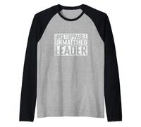 Leader inarrestabile e Senza Pari Maglia con Maniche Raglan