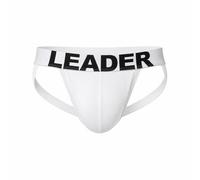 LEADER - Intimo da Uomo Sospensorio - Essentials Jockstrap White - 1x Taglia XS