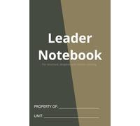 Leader Notebook: Military Notebook, Compact 5.06″ × 7.81″ Field Logbook for Tracking Missions and Soldier Performance, Multicam like Cover