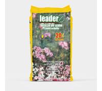 LEADER, Terriccio Per Azalee, Rododentri, Ortensie, Camelie e Altre Piante Acidofile, Garantisce Sviluppo delle Radici e Drenaggio, Previene Ristagni D'Acqua e Marciume, Sacchetto da 20L
