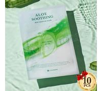 LEADERS Aloe Soothing Skin Renewal Mask 25ml 10EA Korean Moisturizing Mask NUOVO