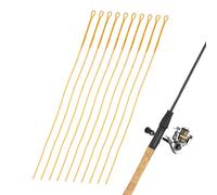 Leaders De Fishing - 10pcs Leader de Pesca A Mosca Portatili, Leader Multifunzionali Di Pesca A Mosca Trota | Linee Di Pesca A Mosca Versatili E Durevole per La Pesca In Ruscello