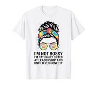 Leadership e onestà Non prepotenti Naturalmente dotate di Donne Maglietta