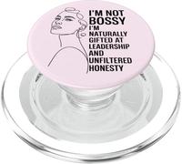 Leadership e onestà non prepotenti naturalmente dotate di donne PopSockets PopGrip per MagSafe