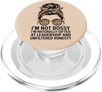 Leadership e onestà non prepotenti naturalmente dotate di donne PopSockets PopGrip per MagSafe