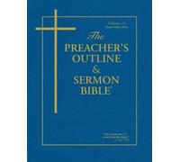 Leadership Ministries Worldwid The Preacher's Outline & Sermon Bibl (Tascabile)