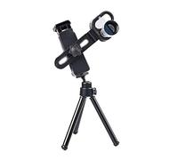 Leadigol Piccolo Cannocchiale Portatile Monoculare Telescopio Mini Monoculare con Adattatore per Smartphone Monocolo Tascabile per Bird Watching, Escursionismo, Campeggio