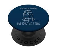 Leading by Example One Scout at a Time Inspirational Citazione PopSockets PopGrip Adesivo