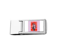Leading China Red Education Slim Money Clip In Acciaio Titolare Tasca Portafoglio