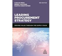 Martin Christopher Remko van Hoek Carlos M Leading Procurement Strat (Tascabile)