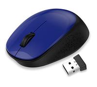 LeadsaiL Mouse senza fili, mouse PC/computer, mouse wireless da 2,4G, silenzioso, con ricevitore USB, 1600 DPI, 3 tasti, per laptop/Windows, MacOS Linux, Chromebook, Microsoft Pro - Blu scuro