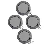 LEADSDGE 4Pcs Mesh Copertura Per Secchio Pioggia Rete Pioggia Con Coulisse Raccolta Dell'acqua Protezione Schermo Giardino Secchio Dell'acqua Copertura