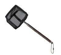 LEADSDGE Stoccaggio Rete Da Pesca Per Uso Commerciale Domestico Asta Espandibile Manico In Acciaio Inox Lungo Retrattile Telescopica Rete Da Pesca Bambini Telescop