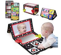 LEADSTAR Giochi Montessori Neonati 0 3 6 12 Mesi,Giocattoli a Specchio per Bambini,Tummy Time Specchio Bambini Sensoriali Giocattolo per Massaggiagengive Giocattoli Educativi Regali (5984)