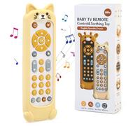 LEADSTAR Giochi Telecomando TV Neonato 6-9 Mesi, Giochi Musicali Bambini 1 Anno,Giocattoli Sonori Sensoriali Regali per Prima Educativi per 6-18 Mesi Bambino Bambina
