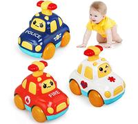 LEADSTAR Macchina Giocattolo Bambino,3 Pezzi Veicol Giocattolo Auto per Bambini 1 2 3 Anno,Wheels Macchinine Auto da Corsa,Bambino Regalo per Ragazzo e Ragazza