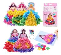 LEADSTAR Set Arti e Mestieri Giocattolo Bambini, Fabric Puzzle Puncture Giochi Creativi bambina 6 7 8-12 Anni, Creativi Gadget Compleanno Cat bambini, Idee Regalo Bambina 3 4 5 6 7 8 9 10 11 12+ Anni