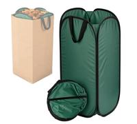 Leaf Bag Holder Reusable Foldable - Waste Collecting Funnel Garden Trash