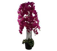 Leaf Design UK - Orchidea artificiale realistica in vaso