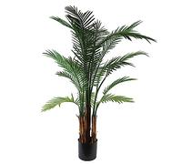 Leaf Design UK - Pianta artificiale Yukka tropicale, 125 cm di palma UV Raphis