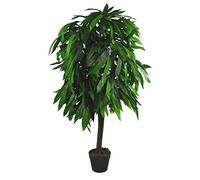 Leaf Design UK - Pianta di mango artificiale, 120 cm