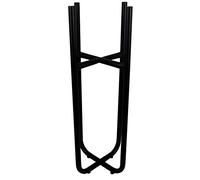 Leaf Foglia Media Nera (Vaso Non Incluso) 38,5 cm x 18 cm, Nero, 62 cm