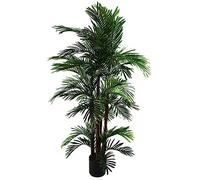 Leaf Grande albero artificiale, seta, 150 cm, palma Areca naturale
