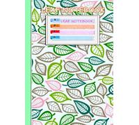 Leaf Notebook -“Whispers of Nature: A Clean Slate for Your Creative Journey”: "Leafy Thoughts: A Plain Paper A4 Notebook for Ideas that Grow".