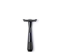 Leaf Shave Rasoio a ramoscello, nero, ecologico per uomini e donne, rasoio di sicurezza a lama singola con lame in acciaio inossidabile; consigliato per rasoi viso con pelle sensibile o capelli più