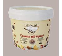 Leagel Cassata agli Agrumi Pasta Crema Concentrata per Gelato Dolci, 3,5 Kg