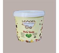 Leagel Pasta Concentrata Mela Verde per Gelato alla Frutta - 3,5 Kg