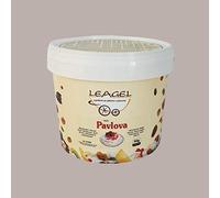 Leagel Pavlova Pasta Crema Concentrata Dolce alla Meringa per Gelato - 3,5 Kg -