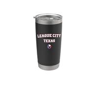 League City (Texas) Bicchiere termico in acciaio inox doppia parete