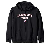 League City (Texas) Felpa con Cappuccio
