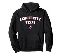 League City (Texas) Felpa con Cappuccio