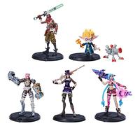 League of Legends Confezione Città gemelle con personaggi esclusivi Jinx, Heimerdinger, Vi, Caitlyn ed Ekko, personaggi collez