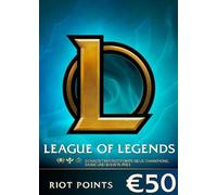 League of Legends Gift Card 50€ - Riot Key - EU WEST Server Only