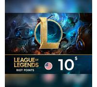 League of Legends Riot Points 10 USD Key - NORTH AMERICA