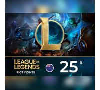 League of Legends Riot Points 25 AUD Key - ASIA/OCEANIA